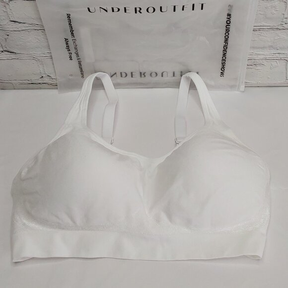 'UNDEROUTFIT' COMFORT SHAPING WIRELESS BRA W / ADJUSTABLE STRAPS - Picture 4 of 16